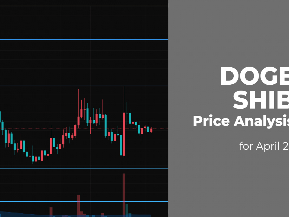 DOGE and SHIB Price Analysis for April 23