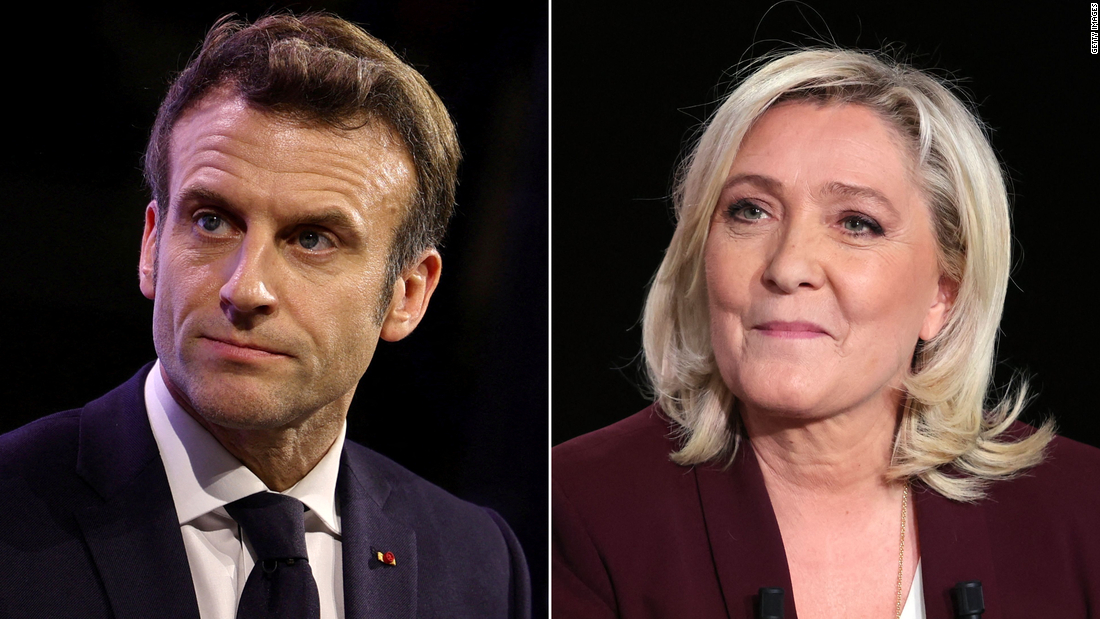 French election: Emmanuel Macron and Marine Le Pen on track to advance to runoff, data shows