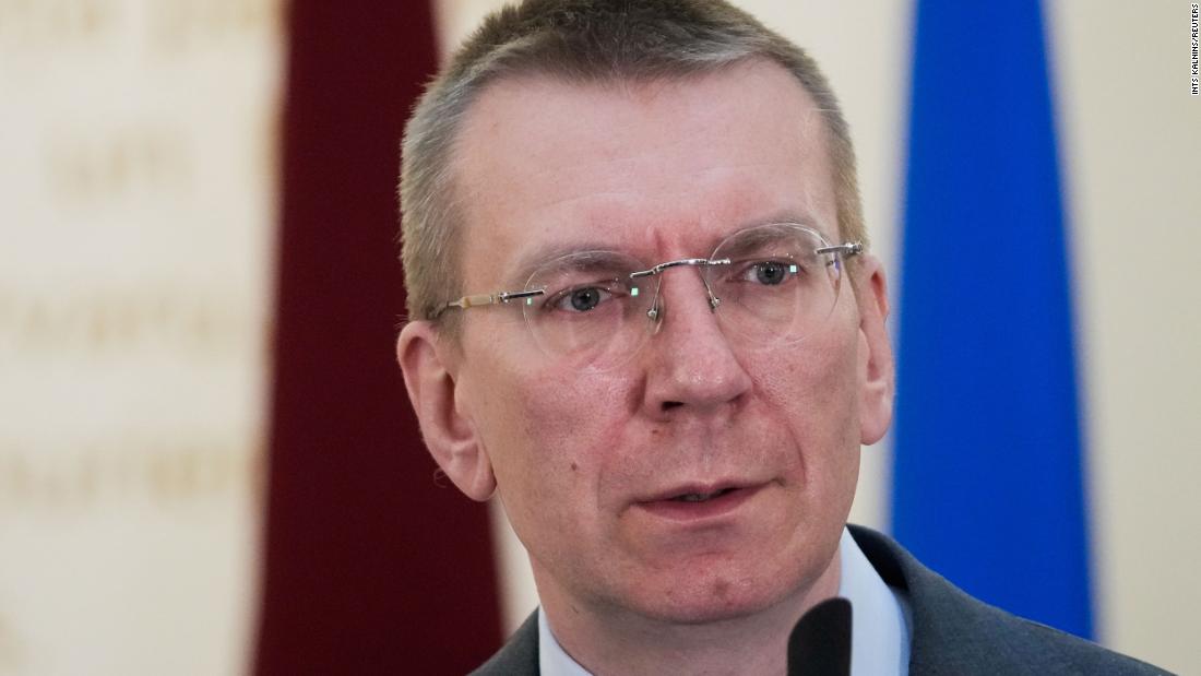 Latvian foreign minister says European leaders should not fear provoking Putin and must not push Ukraine to make concessions