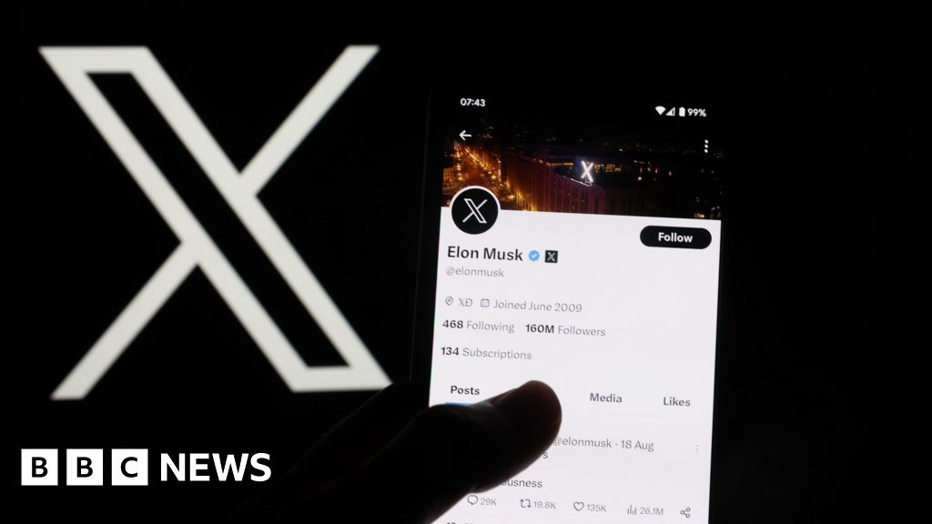 Elon Musk’s X accused of breaching content rules by EU